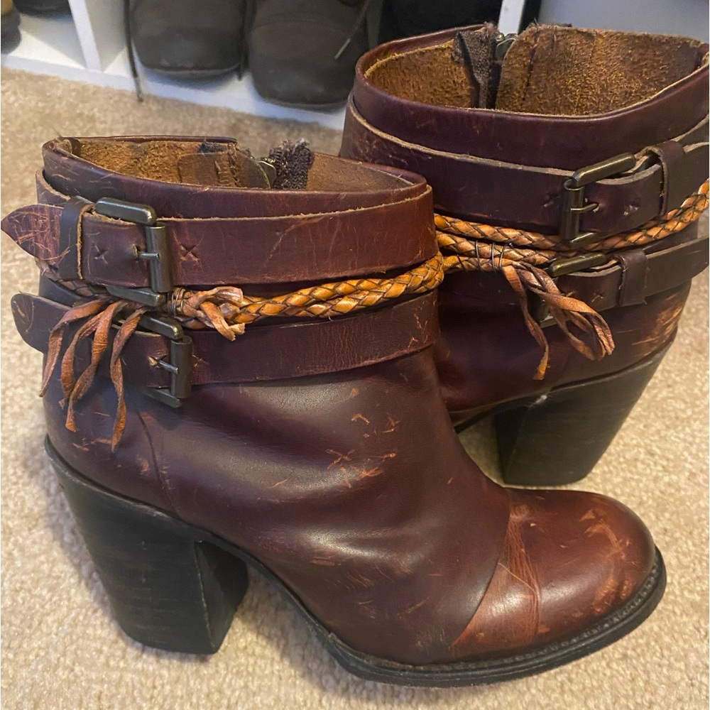 “Freebird” Dark Brown Boots